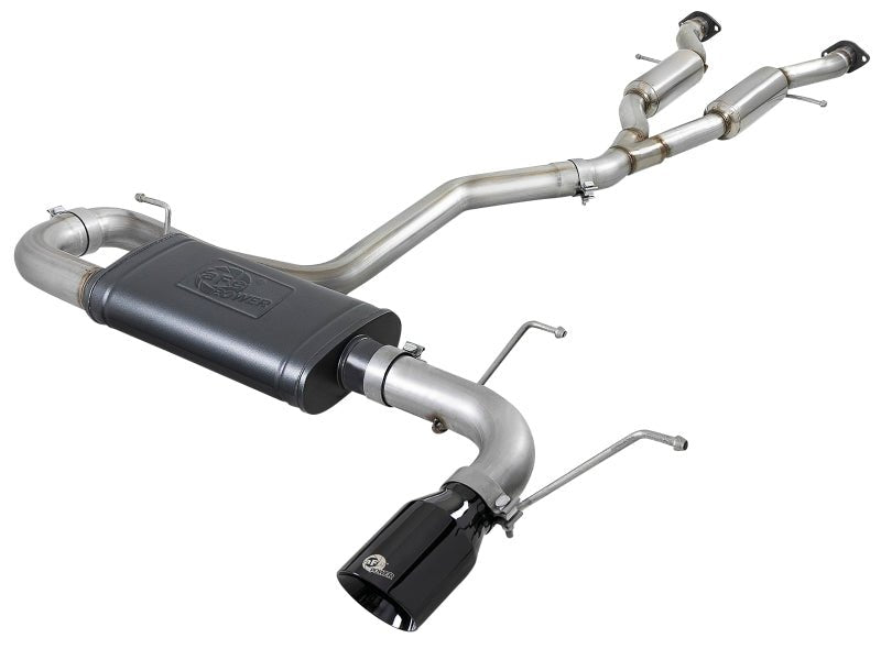 aFe Large Bore HD 3in 304 SS Cat - Back Exhaust w/ Black Tips 14 - 19 Jeep Grand Cherokee (WK2) V6 - 3.6L - My Store