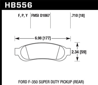 compare product Hawk LTS Street Brake Pads