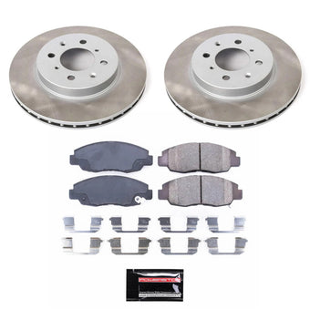 compare product Power Stop 10-14 Honda Insight Front Semi-Coated Rotor Kit