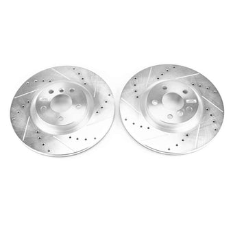 compare product Power Stop 16-18 BMW X1 Front Evolution Drilled & Slotted Rotors - Pair