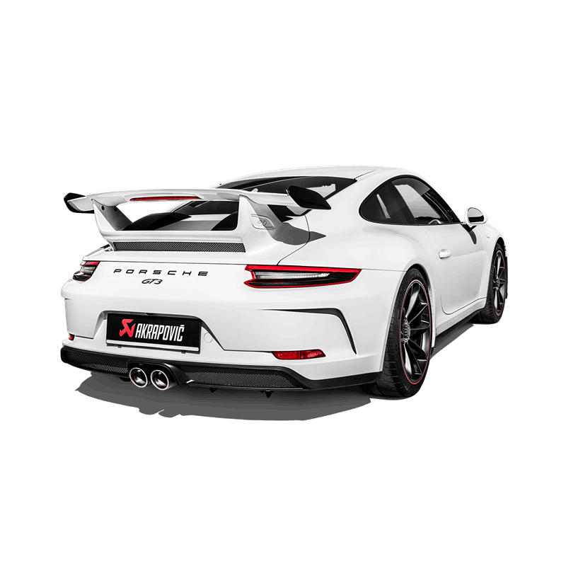 Akrapovic 2018 Porsche 911 GT3 (991.2) Slip - On Race Line (Titanium) w/Titanium Tail Pipe Set - My Store