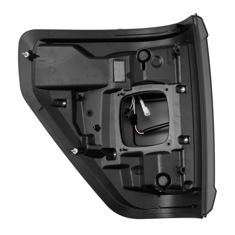 AlphaRex 21 - 23 Ford F - 150 LUXX LED Taillights - Alpha - Black w/ BLIS - My Store