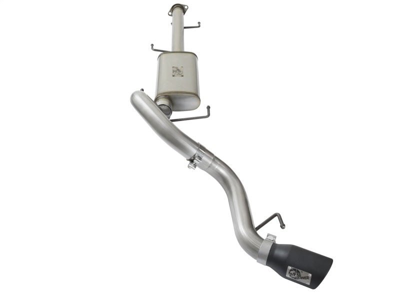 aFe MACH Force Xp 3in SS Cat - Back Single Side Exit Exhaust w/Black Tips 07 - 14 Toyota FJ Cruiser - My Store