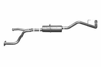 compare product Gibson 05-10 Nissan Frontier LE 4.0L 3in Cat-Back Single Exhaust - Stainless