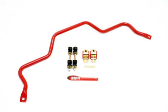 compare product BMR 82-02 3rd Gen F-Body Rear Hollow 25mm Sway Bar Kit w/ Bushings - Red