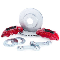 Alcon 09 - 20 F - 150/Raptor Gen1 - 2 347x36mm Rotors 6 - Piston Red Front Brake Kit Requires alcAC011507NAN - My Store