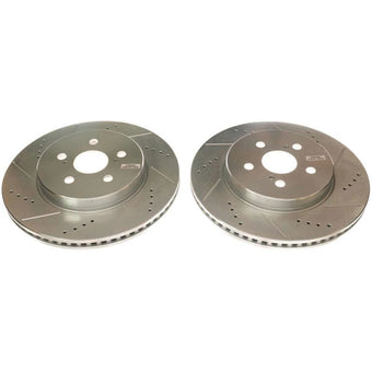 compare product Power Stop 19-20 Toyota Corolla Front Evolution Drilled & Slotted Rotors - Pair