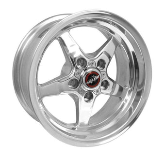 compare product Race Star 92 Drag Star 15x7.00 5x4.50bc 3.50bs Direct Drill Polished Wheel