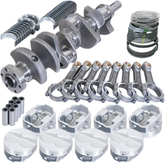 compare product Eagle Ford 289/302 3.250in Crank 5.400in I-Beam Rod -11cc Flat Top 4.000in Pistons Rotating Assembly