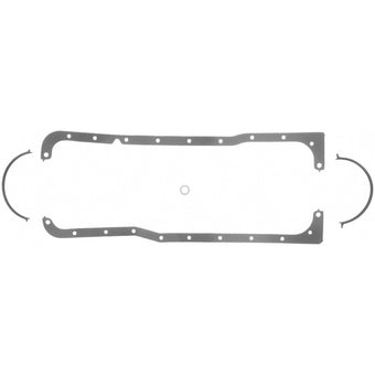compare product Fel-Pro 69-93 Ford Windsor Small Block Engine Oil Pan Gasket Set - 0.094in Thickness