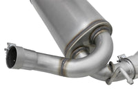 aFe Rebel Series 2.5in 409 SS Axle - Back Exhaust w/Polished Tips 07+ Jeep Wrangler (JK) V6 3.6L/3.8L - My Store