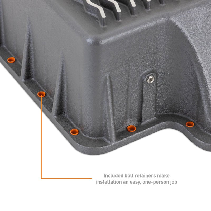 Mishimoto 89 - 10 Powerstroke E4OD 4R100 5R110 Trans Pan Cast GR - My Store