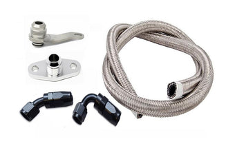 compare product Torque Solution Subaru EJ w/ Garrett GT/GTX -10AN Turbo Oil Return Line Kit