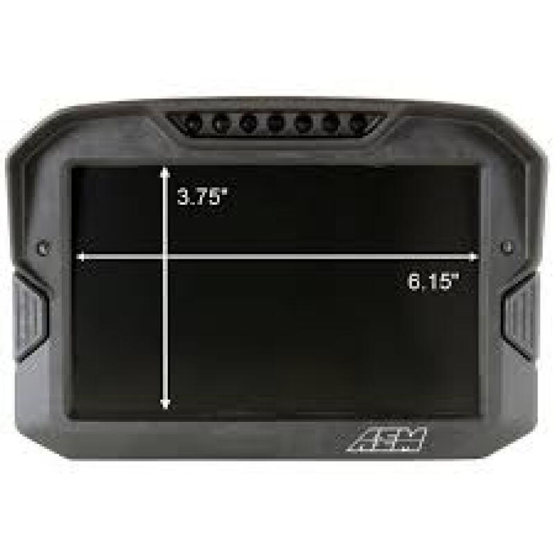 AEM CD - 7 Logging GPS Enabled Race Dash Carbon Fiber Digital Display w/o VDM (CAN Input Only) - My Store