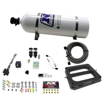compare product Nitrous Express Dominator Hitman Plus Nitrous Kit (50-200HP) w/15lb Bottle