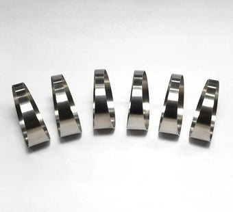 compare product Ticon Industries 3.0in 7.5 Degree 1D/3in CLR Tight Radius 1mm Wall Titanium Pie Cuts - 6pk