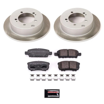 compare product Power Stop 05-06 Mitsubishi Outlander Rear Semi-Coated Rotor Kit