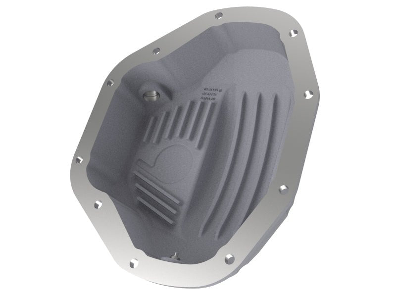 aFe Rear Differential Cover (Raw; Street Series); Dodge Diesel Trucks 94 - 02 L6 - 5.9L (td) - My Store