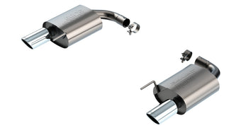 compare product Borla 2024 Ford Mustang GT 5.0L V8 w/o Active Exhaust 2.5in S-Type Axle-Back Exhaust System