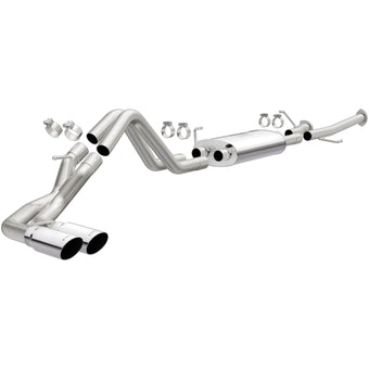 compare product MagnaFlow 14 Toyota Tundra V8 4.6L/5.7L Stainless C/b Exhaust Dual same side pass. rear tire