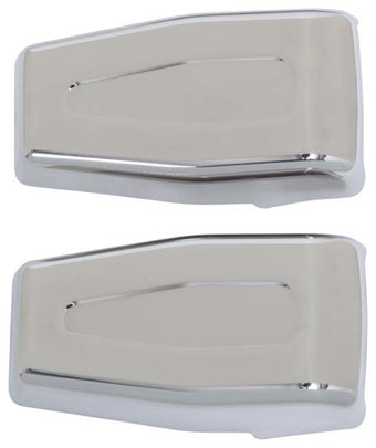 compare product Kentrol 07-18 Jeep Wrangler JK Liftgate Hinge Overlays Pair - Polished Silver