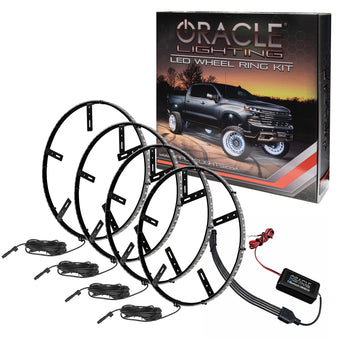 compare product Oracle LED Illuminated Wheel Rings - ColorSHIFT Dynamic - ColorSHIFT - Dynamic
