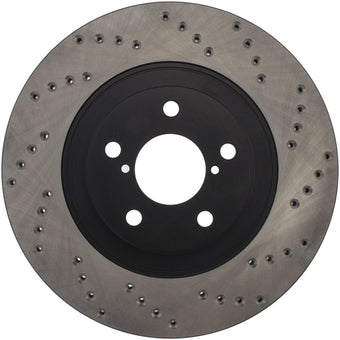 compare product StopTech Drilled Sport Brake Rotor