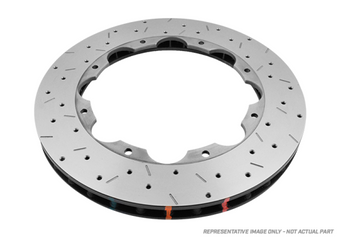 compare product DBA 94-04 Ford Mustang (Cobra Models) Front 5000 Series Drilled & Slotted Ring