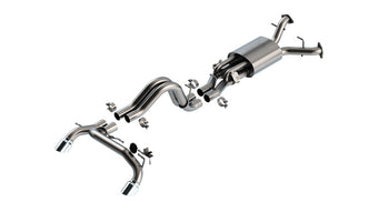 compare product Borla 22-24 Ford Bronco Raptor V6 Turbo AT 2WD / 4WD ATAK Catback Exhaust w/ 4in Chrome Tips