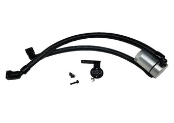 compare product J&L 11-14 Ford F-150/Ford F-150 Raptor 6.2L Passenger Side Oil Separator 3.0 - Clear Anodized