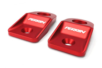 compare product PERRIN 08-14 Subaru WRX/STI / 08-11 Impreza / 08-10 Outback Upper Radiator Bracket Set - Red