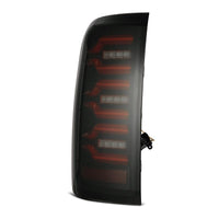 AlphaRex 14 - 18 Chevy Silverado 1500 Luxx - Series LED Tail Lights Black/Red w/Activ Light/Seq Signal - My Store