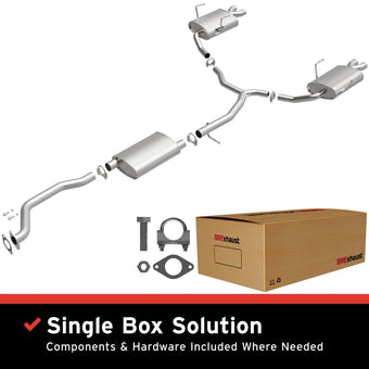 compare product BRExhaust 09-12 GMC Acadia 3.6L Exhaust Kit