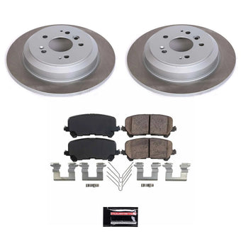 compare product Power Stop 17-22 Honda Ridgeline Rear Semi-Coated Rotor Kit