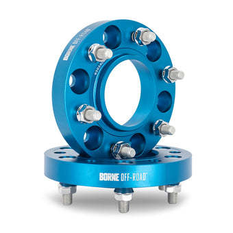 compare product Borne Off-Road Wheel Spacers - 6x139.7 - 78.1 - 38.1mm - M14x1.5 - Blue