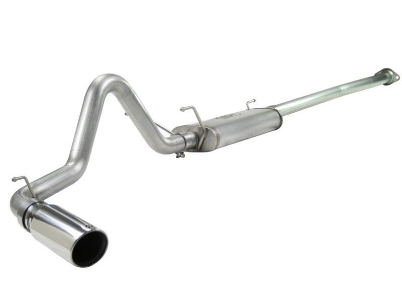 aFe MACH Force XP 2.5in Cat - Back SS Exhaust Syst w/Polished Tip Toyota Tacoma 13 - 14 4.0L - My Store