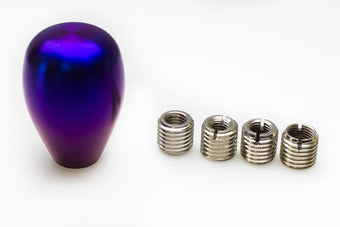 compare product MXP Burned Titanium Tear Drop Shift Knob w/Insert