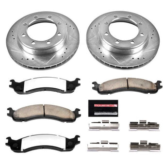 compare product Power Stop 95-99 Ford F-250 Front Z36 Truck & Tow Brake Kit
