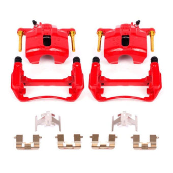 compare product Power Stop 97-99 Acura CL Front Red Calipers w/Brackets - Pair