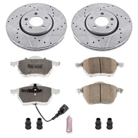 Power Stop 99 - 10 Volkswagen Beetle Front Z26 Street Warrior Brake Kit - My Store