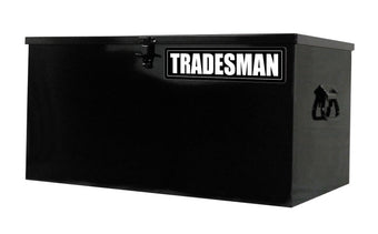 compare product Tradesman Steel Job Site Box/Chest (Light Duty/Small) (24in.) - Black