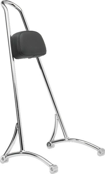 compare product Burly Brand Tall Sissy Bar 20in - Chrome