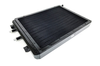 compare product CSF 2014+ BMW M3/M4 (F8X) Front Mount Heat Exchanger w/Rock Guard - Black