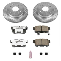 Power Stop 1997 Acura CL Rear Z26 Street Warrior Brake Kit - My Store