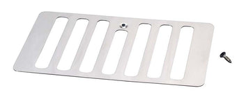 compare product Kentrol 98-06 Jeep Wrangler TJ Hood Vent - Polished Silver