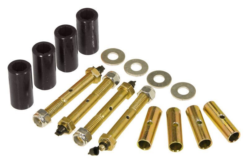 Prothane 55 - 75 Jeep CJ5/7 Front & Rear Main Spring Eye Bushings - Black - My Store
