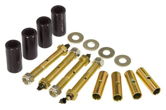 compare product Prothane 55-75 Jeep CJ5/7 Front & Rear Main Spring Eye Bushings - Black