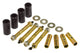Prothane 55 - 75 Jeep CJ5/7 Front & Rear Main Spring Eye Bushings - Black - My Store