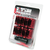 Wheel Mate Monster Locking Lug Nut Set of 4 - Red 14x1.50 - My Store