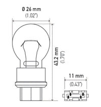 Hella Bulb 3157 12V 27/7W W2.5x16q S8 - My Store